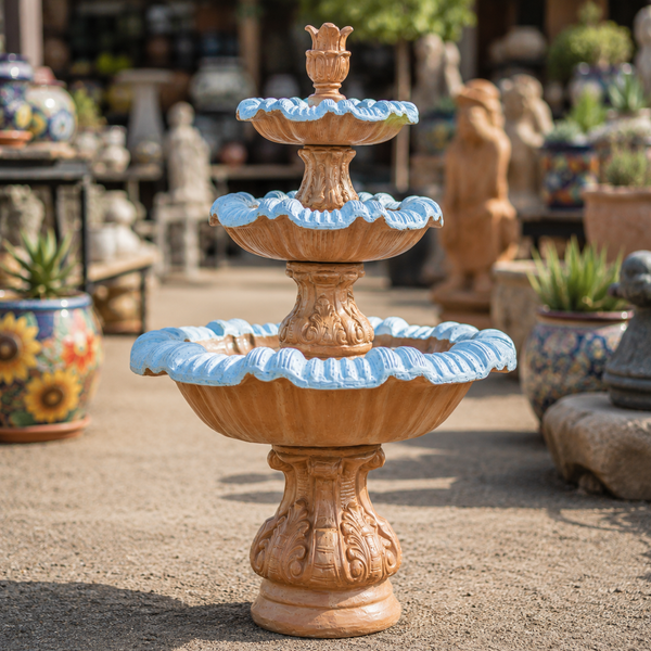 3-Tier Decorative Outdoor Garden Fountain